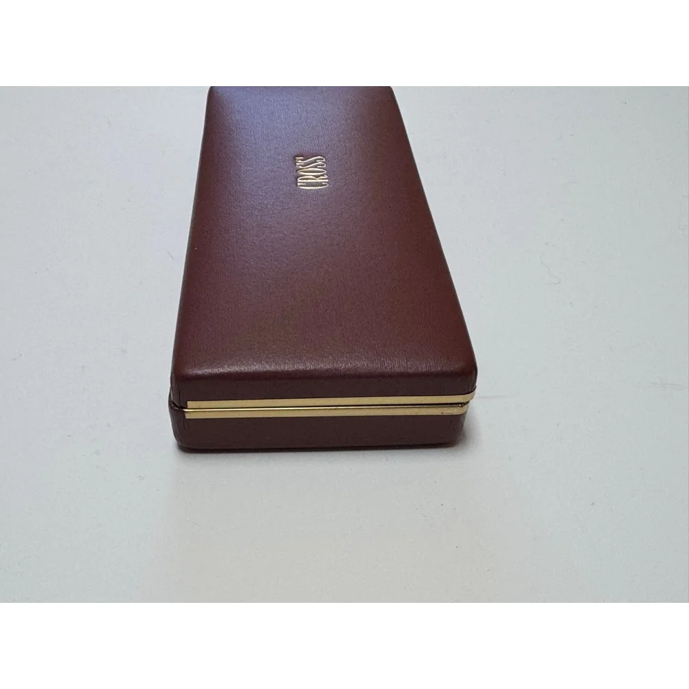 Cross Century Matte Burgundy & Gold Pen 2202 With Pouch NOS